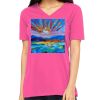 Missy's Relaxed Jersey Short-Sleeve V-Neck T-Shirt Thumbnail