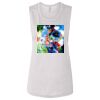 Ladies' Bella Flowy Scoop Muscle Tank Thumbnail